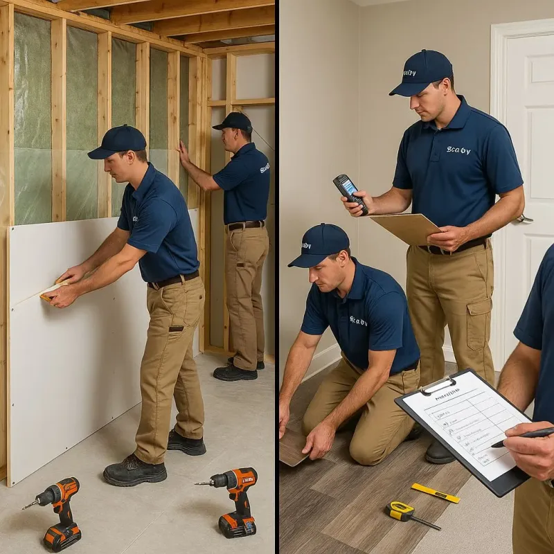 Repairs and Reconstruction process in Texas County, MO